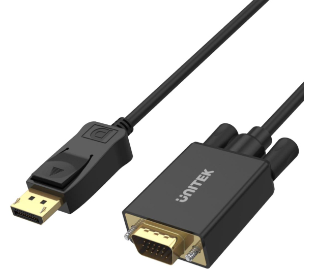 Unitek Adapter DisplayPort - VGA (kabel 1.8m) - 1126288 - zdjęcie 2
